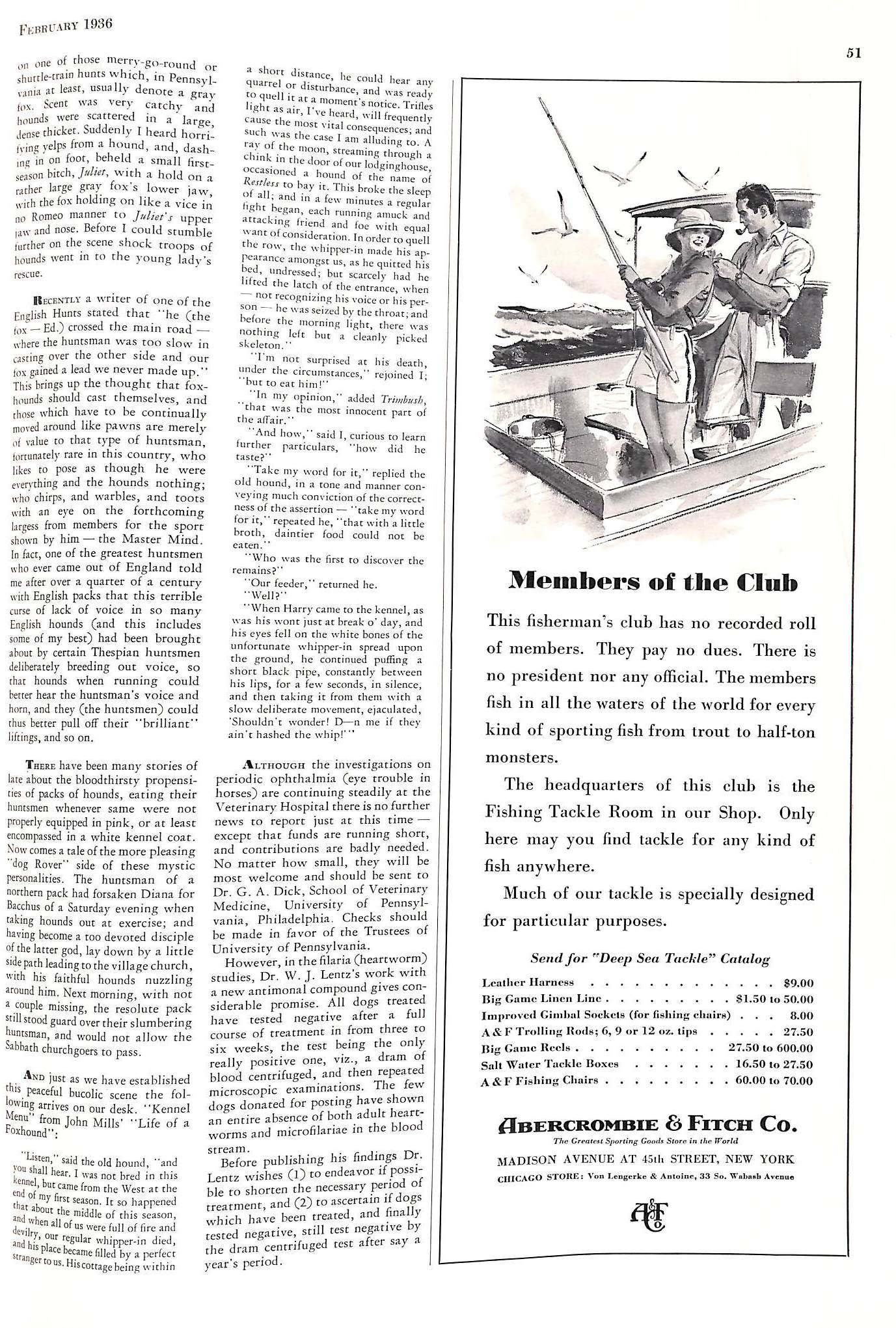 "The Sportsman: February, 1936"
