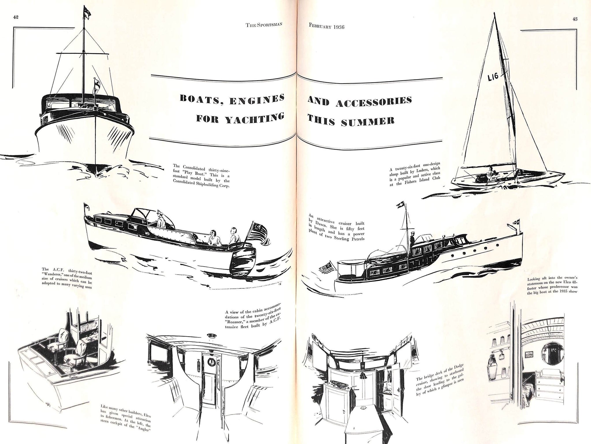 "The Sportsman: February, 1936"