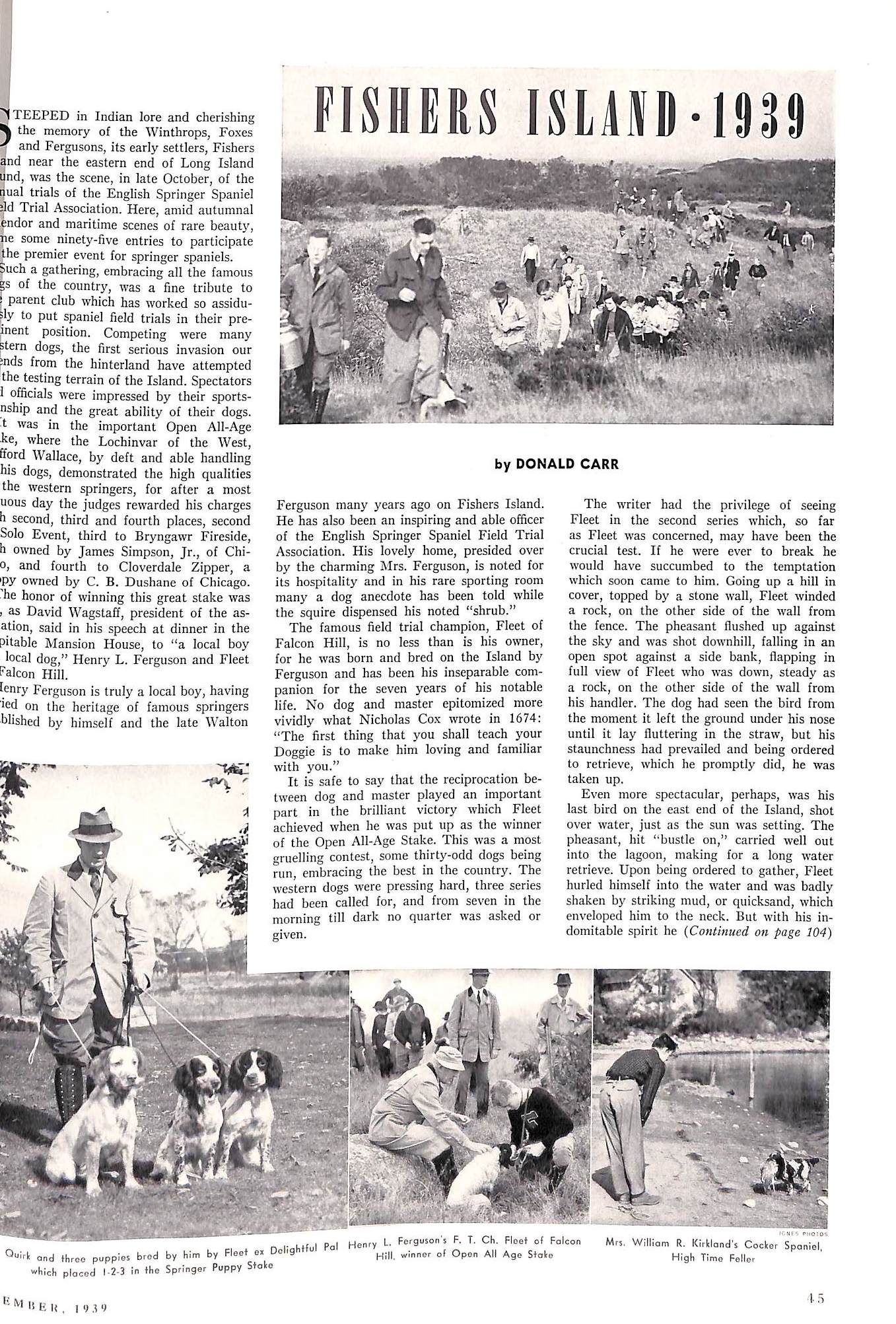 "Country Life: December 1939"