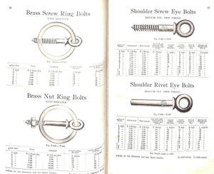 "Marine Hardware Catalogue No. 80" 1890