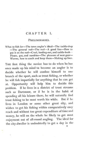 "Elements Of Angling: A Book For Beginners" 1921 SHERINGHAM, H.T.