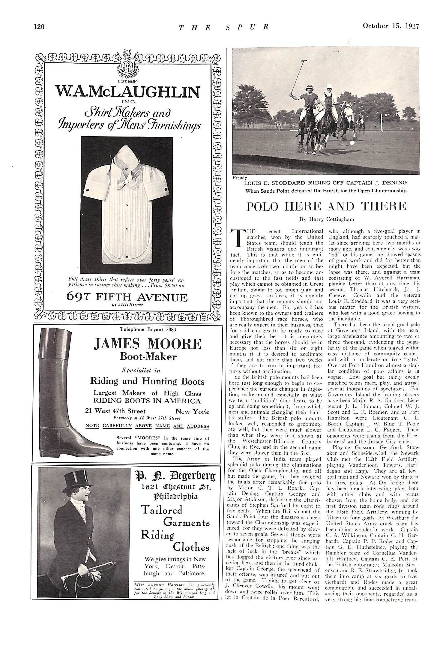 "The Spur Magazine October 15, 1927"