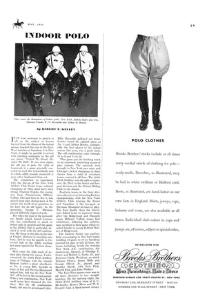 "Polo Magazine May, 1935" VISCHER, Peter [editor]