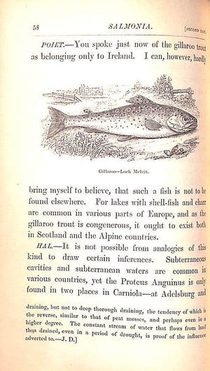 "Salmonia Or Days Of Fly Fishing" 1851 DAVY, Sir Humphry, Bart.