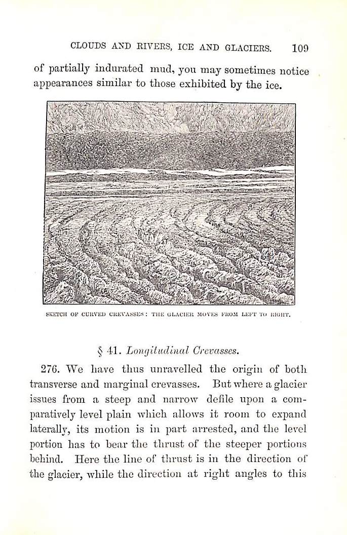 "The Forms Of Water In Clouds & Rivers, Ice & Glaciers" 1892 TYNDALL, John