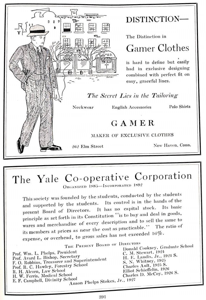 "Yale Banner & Pot Pourri: Annual of The Students of Yale University: Volume XVI" 1924