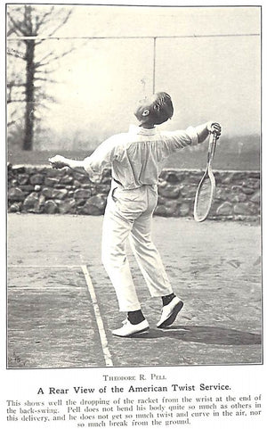 "Methods And Players Of Modern Lawn Tennis" 1915 PARET, J. Parmly