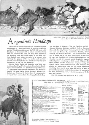"Polo Magazine Summer-Fall 1955 Blindbrook Polo Club"