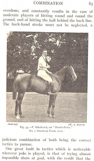 "Modern Polo" MILLER, Lieut. Colonel E.D., C.B.E., D.S.O.