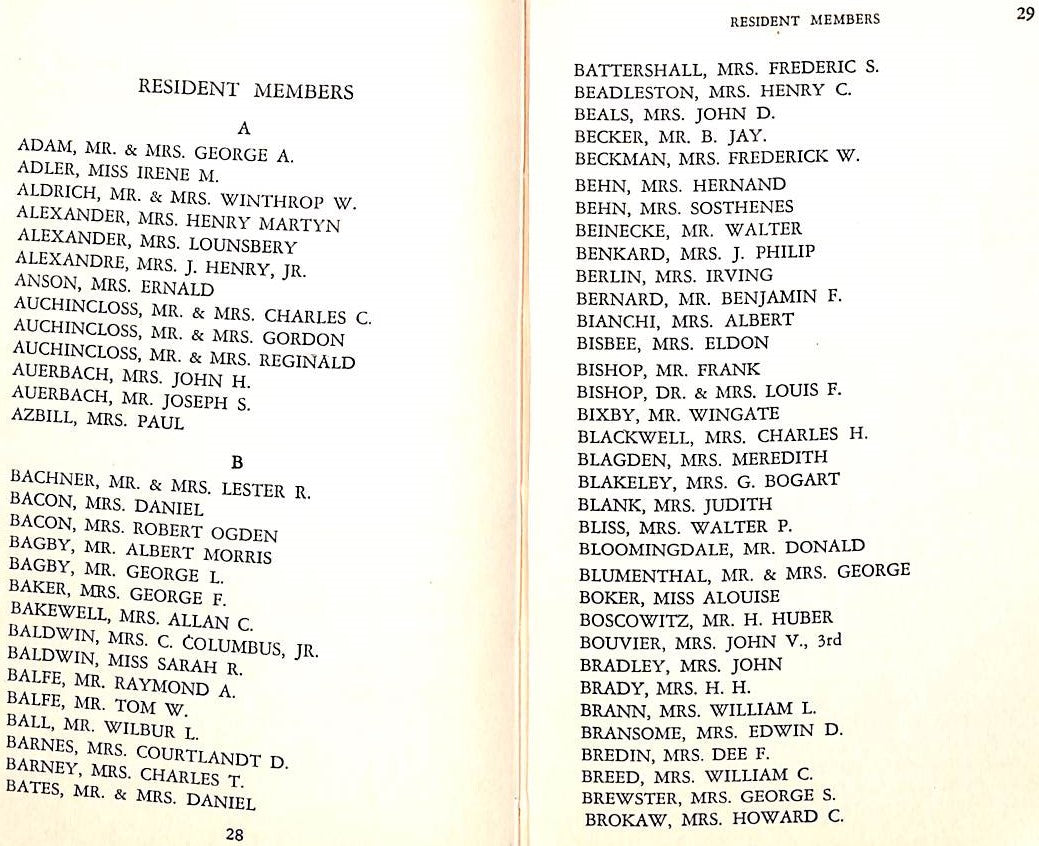 "The Regency Club 1940"