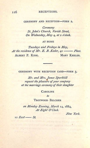 "Dunbar's Complete Handbook Of Etiquette" 1884 DUNBAR, M.C.