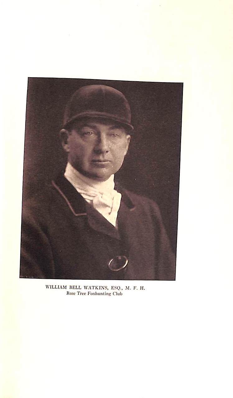 "Foxhunting Recollections" 1928 REEVE, J. Stanley