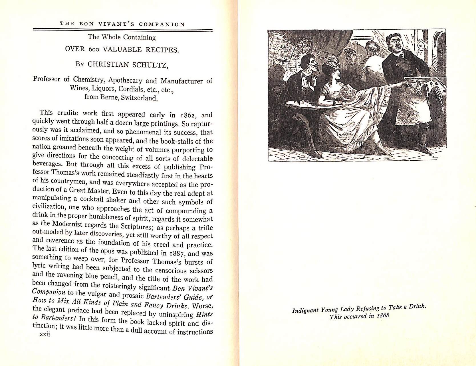 "The Bon Viviant's Companion Or How To Mix Drinks" 1929 THOMAS, Professor Jerry