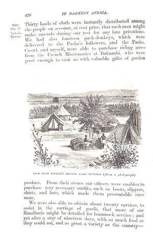 "In Darkest Africa: Volumes I & II" 1890 STANLEY, Henry M.