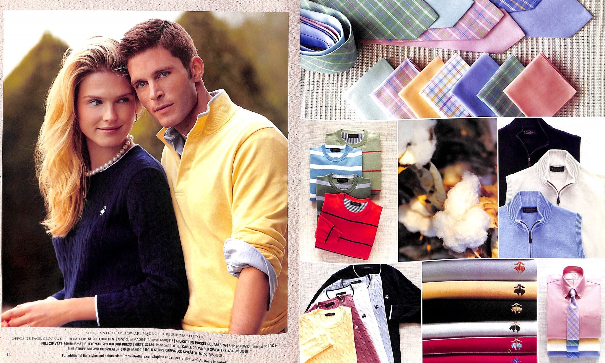 "Brooks Brothers Supima Cotton Collection" 2011