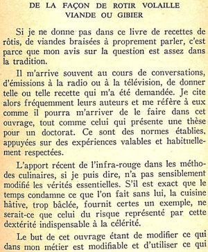 "Art Et Magie De La Cuisine" 1957 OLIVER, Raymond (INSCRIBED) To Pauline Trigere