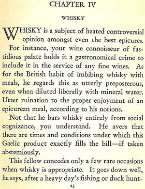 "Bacchus Behave! The Lost Art Of Polite Drinking" 1933 WHITAKER, Alma