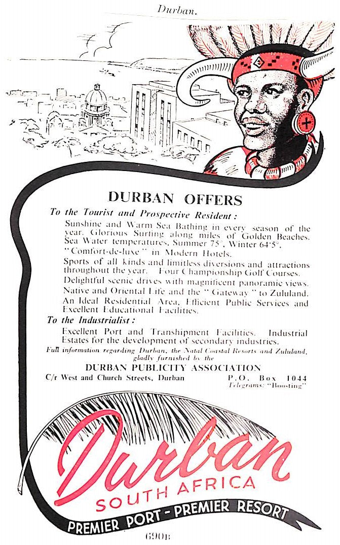 "The South And East African Year Book And Guide with Atlas: 49th Issue" 1949