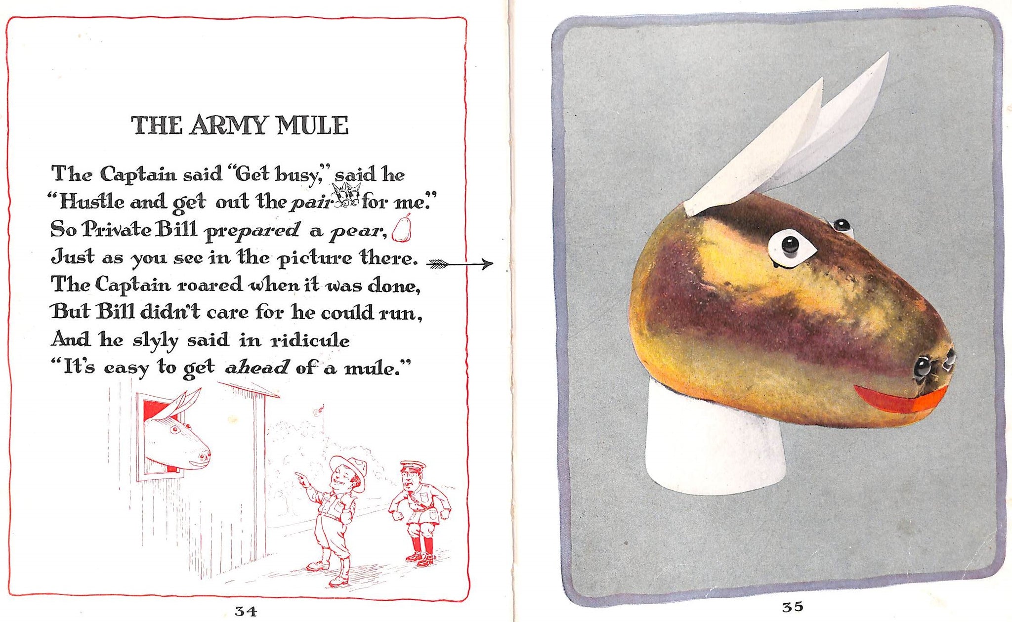 "Kritters Of The Kitchen Kingdom And How To Make Them" 1922 Aunt JO and Uncle GEORGE