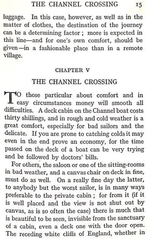 "Travelling Do's And Dont's" 1925 GELLIBRAND, Edward
