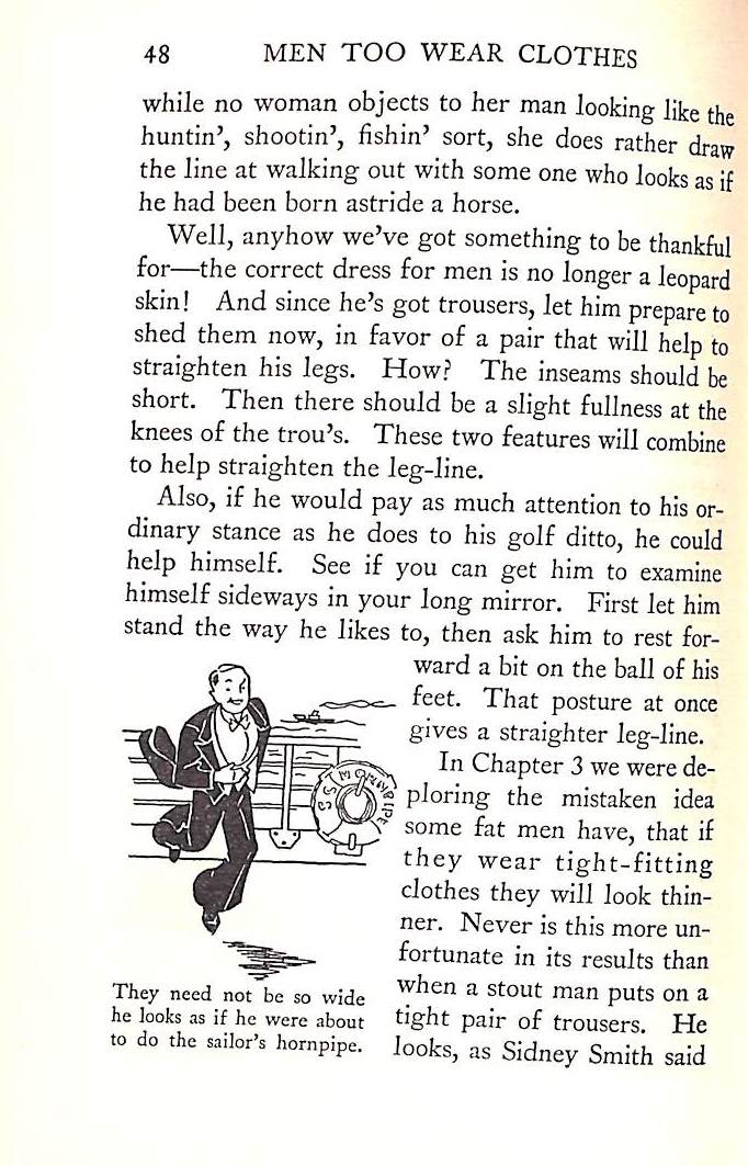 "Men Too Wear Clothes" 1950 STOTE, Dorothy