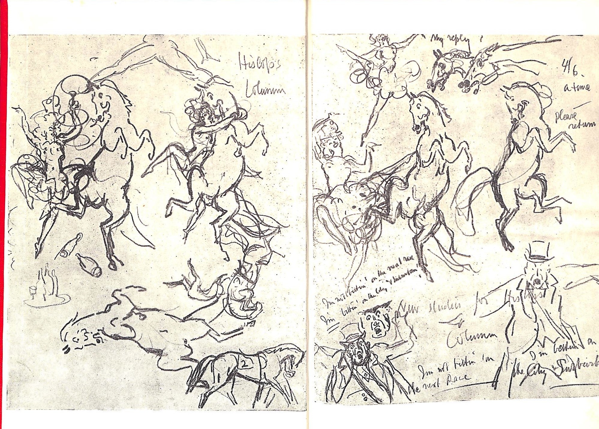 "The Autobiography Of Sir Alfred Munnings: The Finish" 1950 MUNNINGS, Sir Alfred