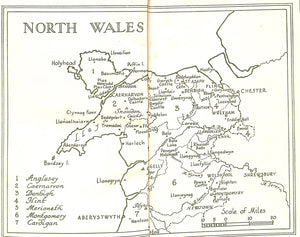 "The Face Of Wales" 1950 EDWARDS, Tudor