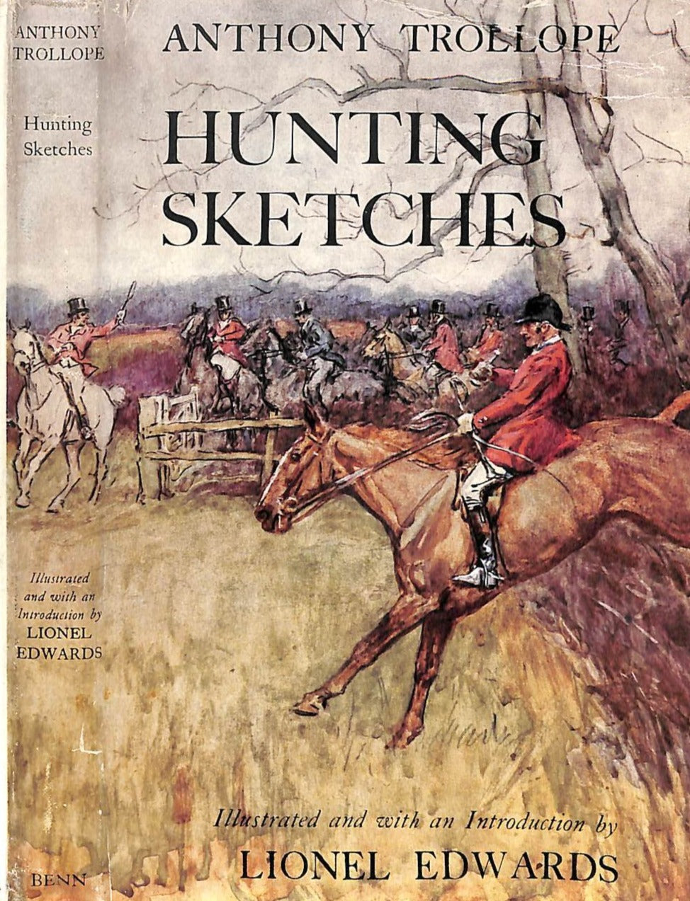 "Hunting Sketches" 1952 TROLLOPE, Anthony & EDWARDS, Lionel