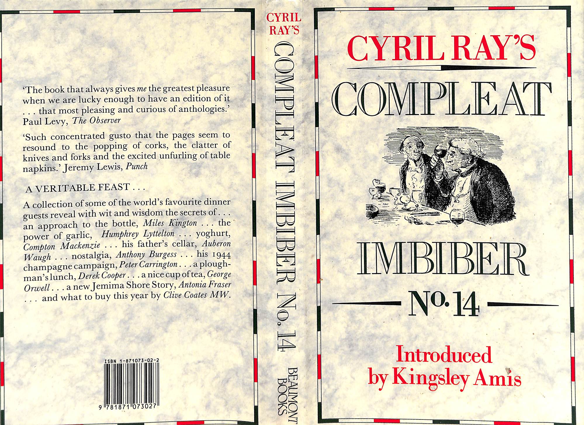 "Cyril Ray's Compleat Imbiber No. 14" 1989 RAY, Cyril [edited by]