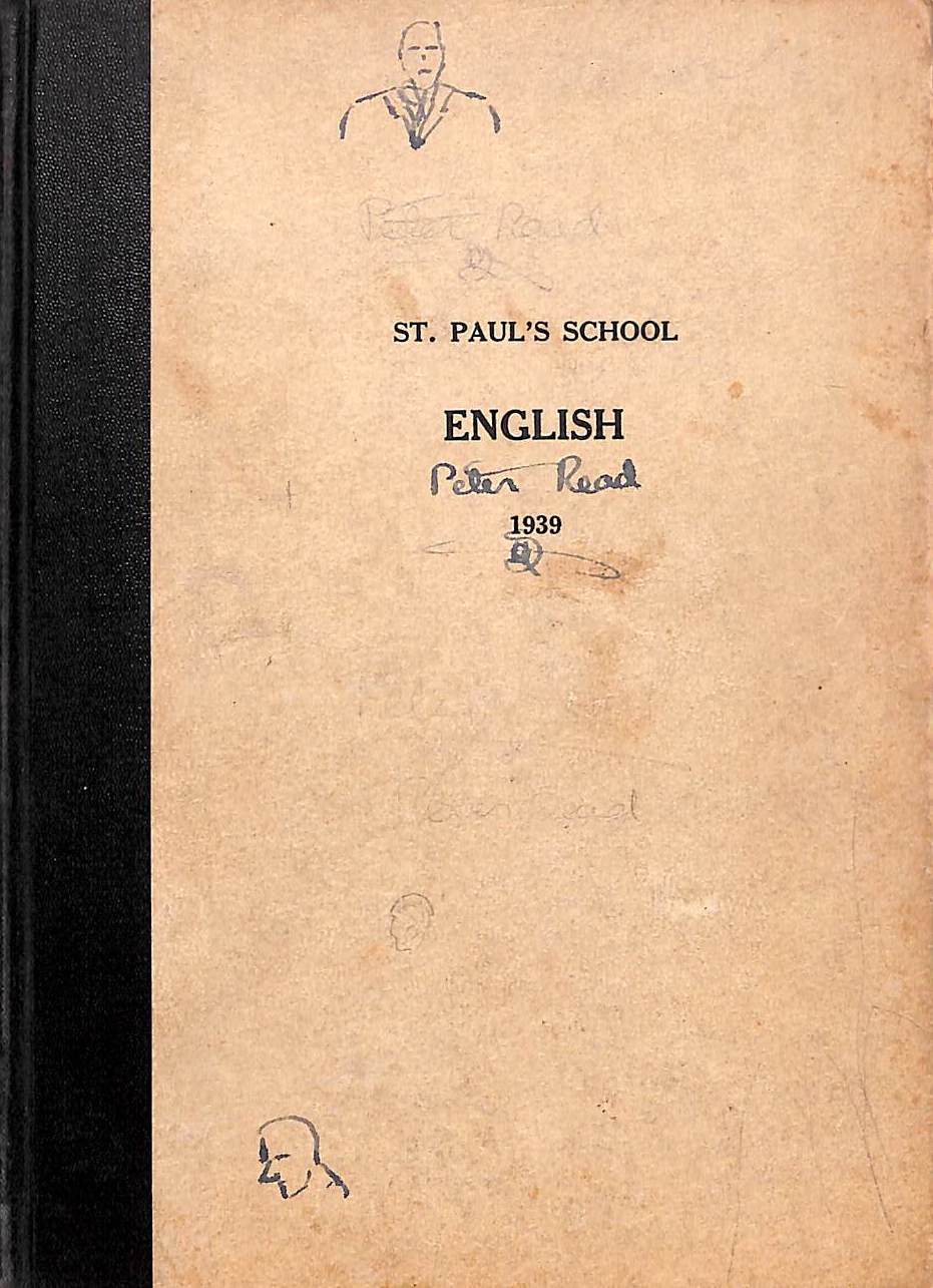 "St. Paul's School English 1939" (SOLD)
