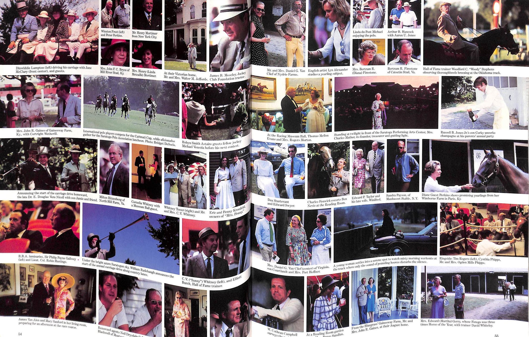 "Town & Country w/ The Saratoga Season" July 1982