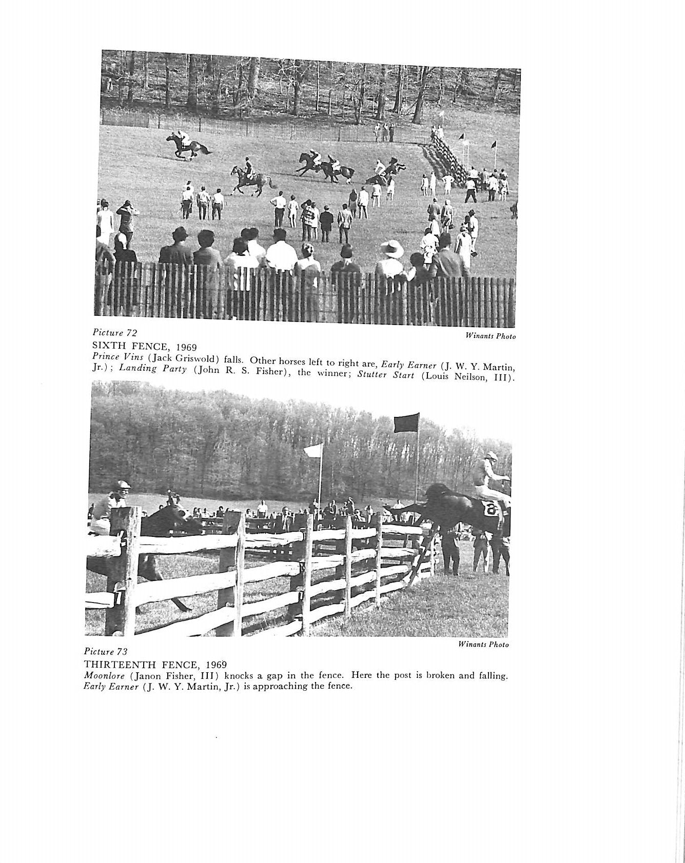 "The Maryland Hunt Cup: Past And Present" 1975 ROSSELL, John Ellis Jr.