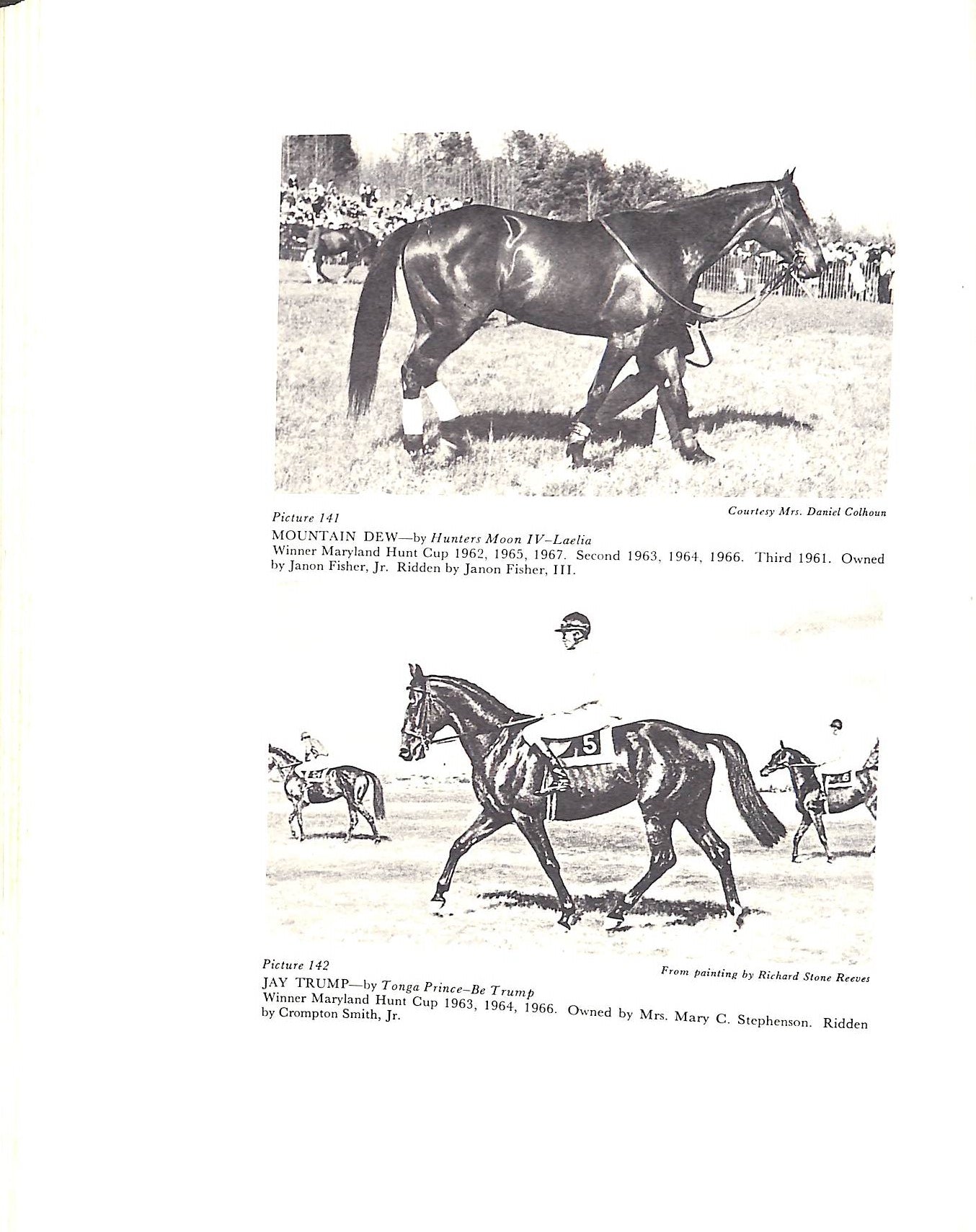 "The Maryland Hunt Cup: Past And Present" 1975 ROSSELL, John Ellis Jr.