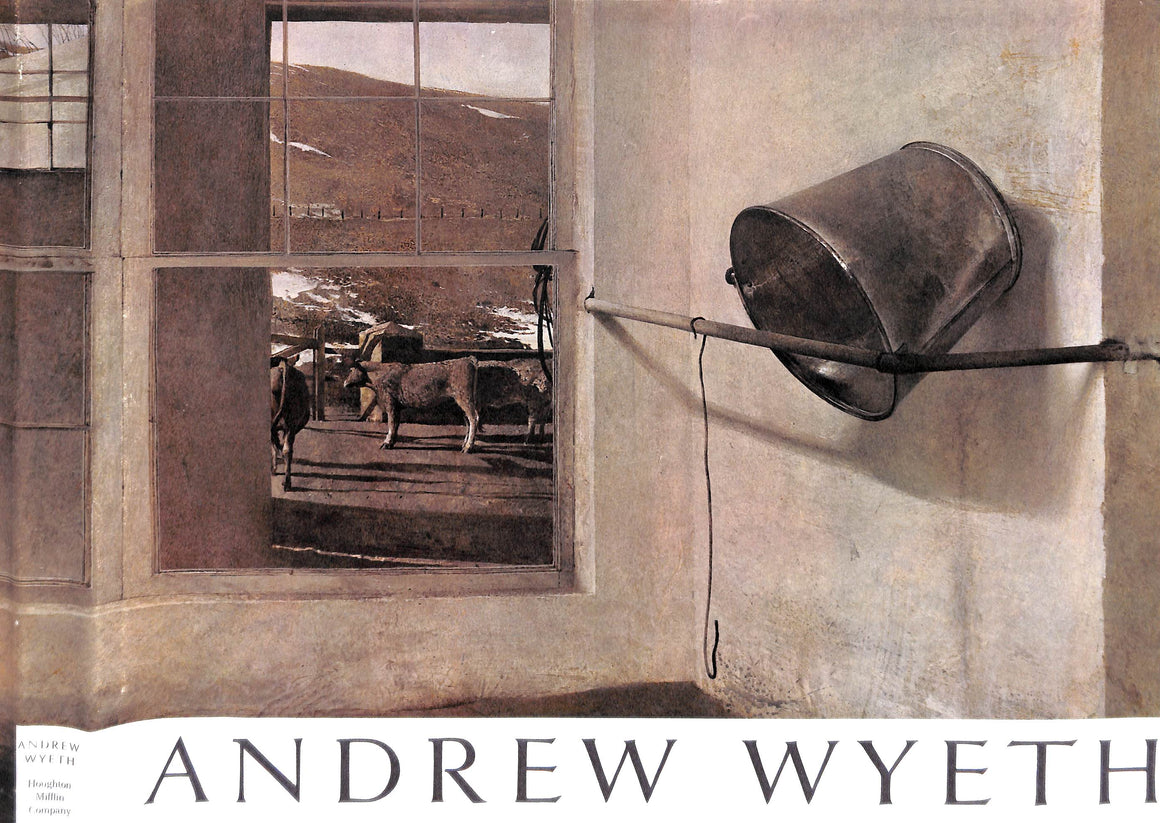 "Andrew Wyeth" 1968 MERYMAN, Richard (SOLD)