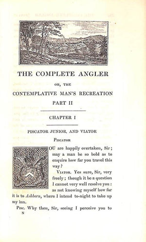 "The Complete Angler" 1904 WALTON, Izaak, COTTON, Charles