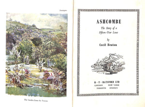"Ashcombe The Story Of A Fifteen Year Lease" 1949 BEATON, Cecil