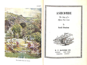 "Ashcombe The Story Of A Fifteen-Year Lease" 1949  BEATON, Cecil