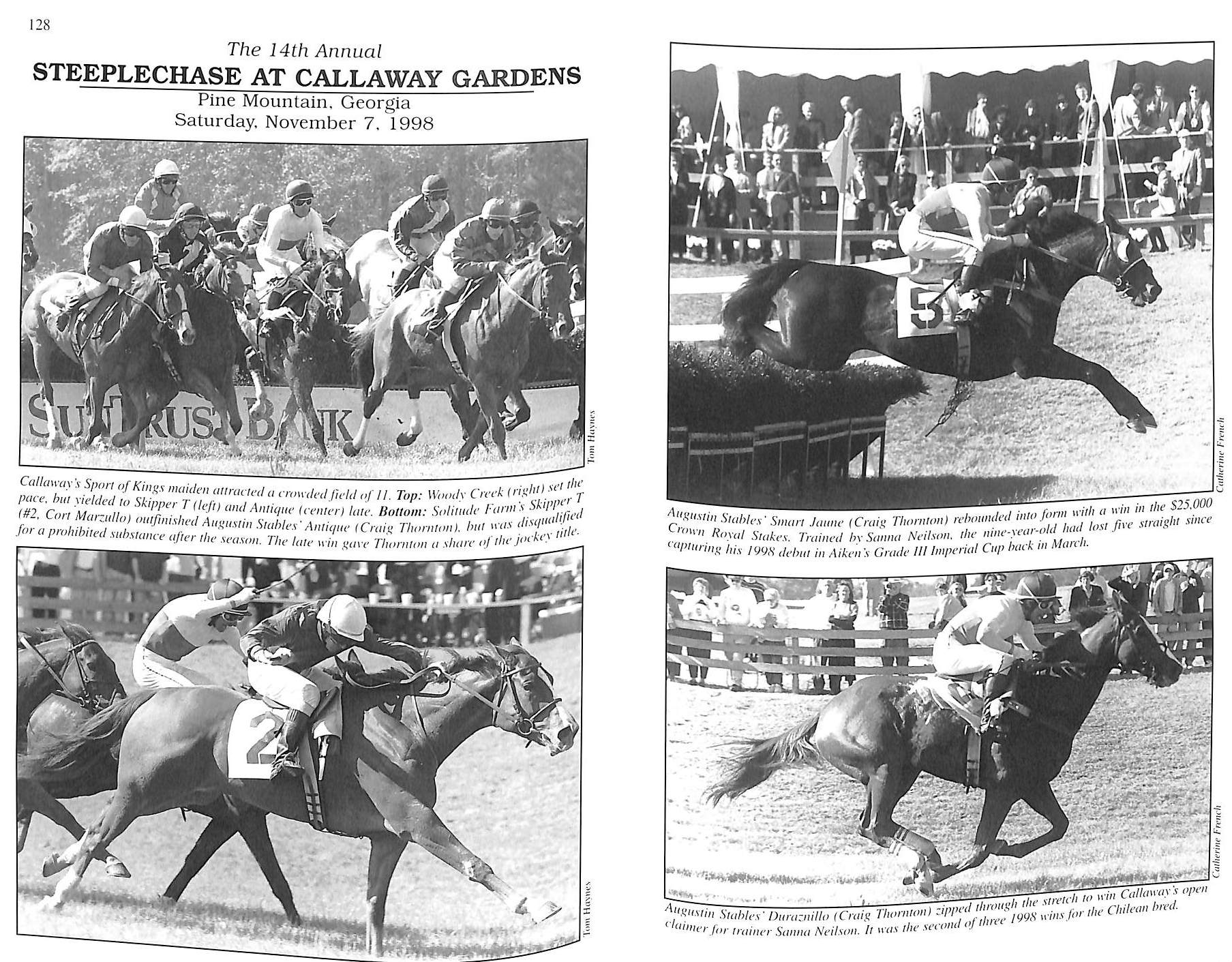 "American Steeplechasing 1998" 1998 COLGAN, Charles T. [editor]