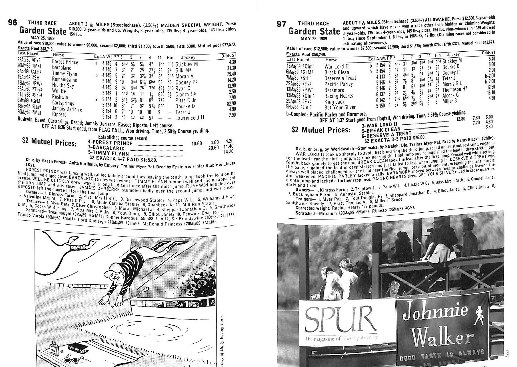 "American Steeplechasing 1989" 1989 COLGAN, Charles T. [editor]