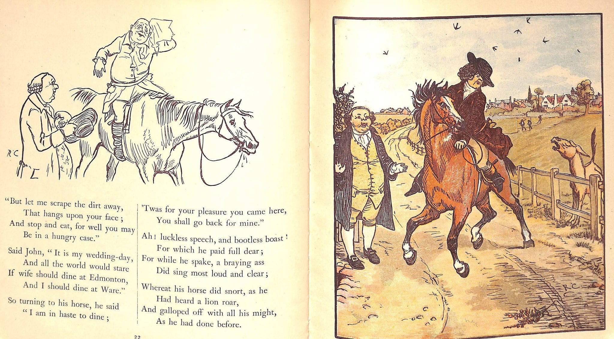 "The Diverting History Of John Gilpin" COWPER, WM.