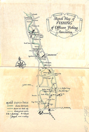 "One River: Or Trout And Grayling Fishing" 1952 CAREY, H. E.