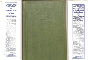 "Chasing And Racing: Some Sporting Reminiscences" 1922 COX, Harding