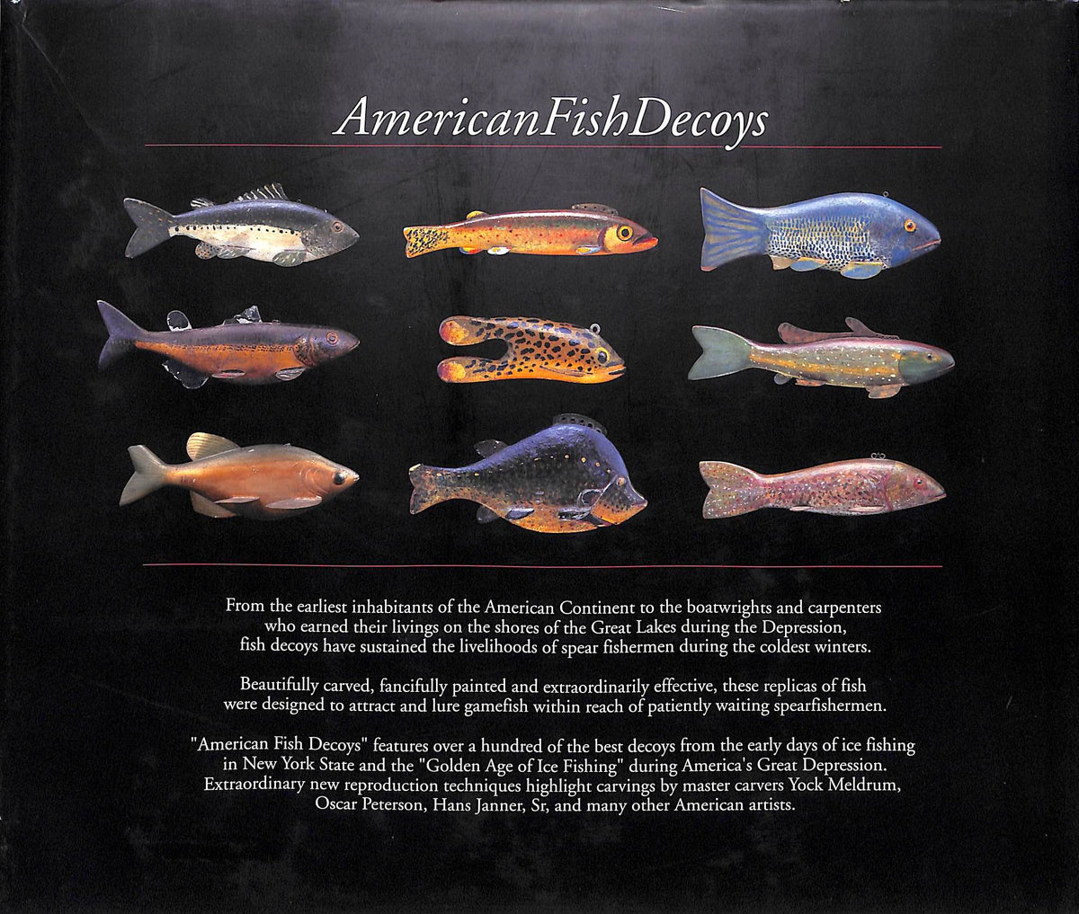 "American Fish Decoys" 2003 MICHAAN, Steven
