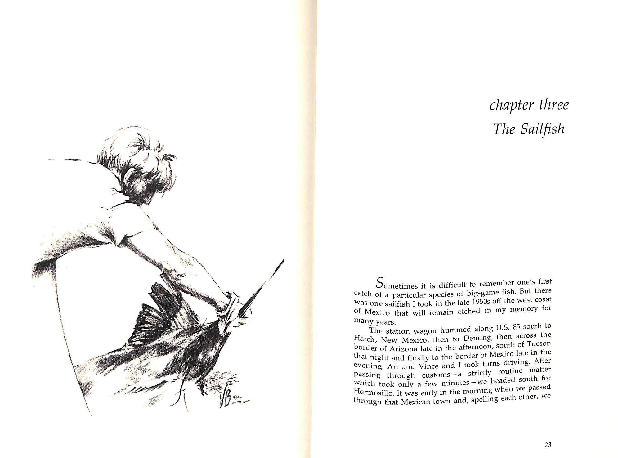 "Line Down! (The Special World Of Big-Game Fishing)" 1973 SAMSON, Jack (INSCRIBED)