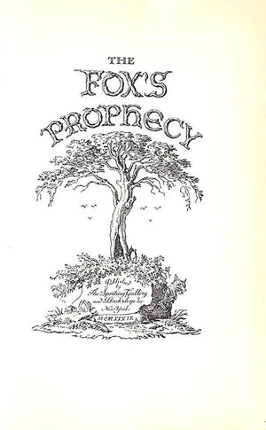 "The Fox's Prophecy 1871" 1939