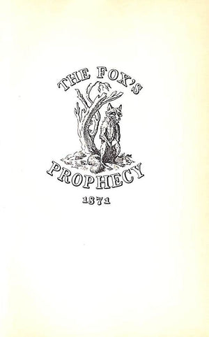 "The Fox's Prophecy 1871" 1939