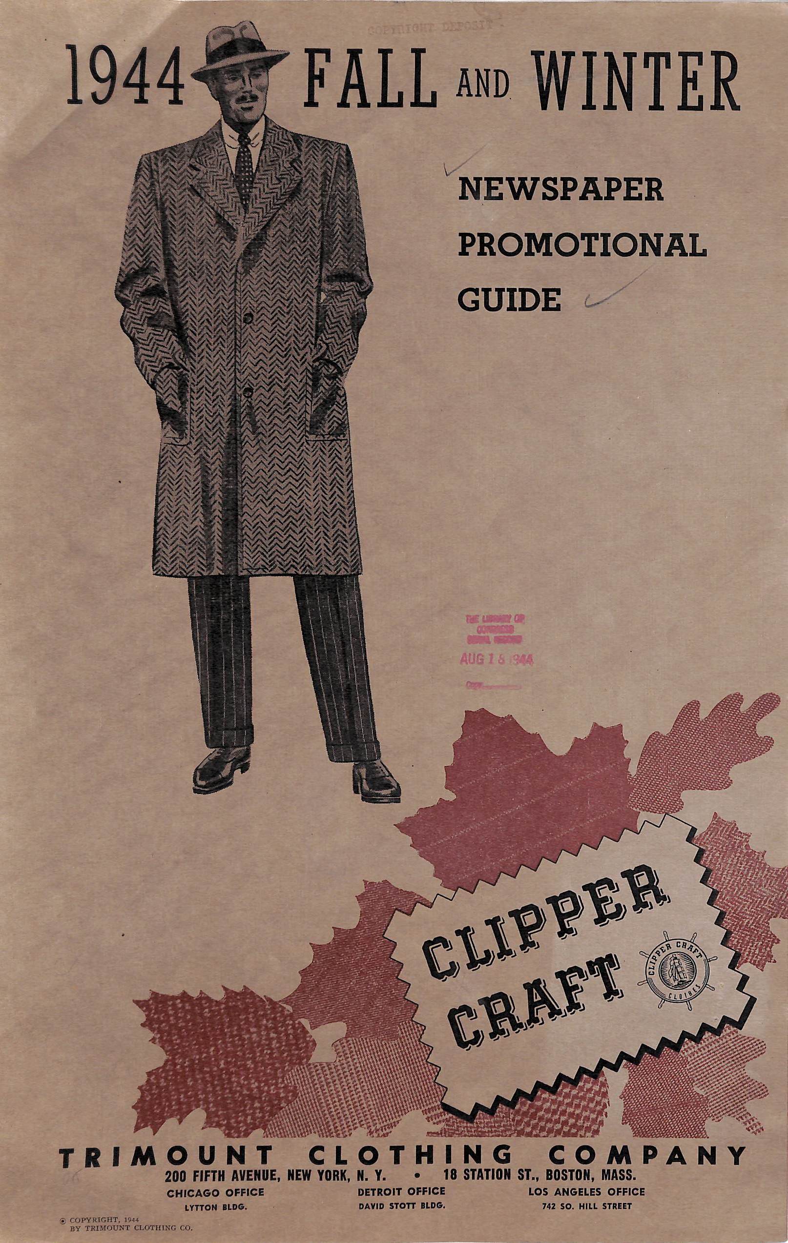 "1944 Fall And Winter Newspaper Promotional Guide" 1944