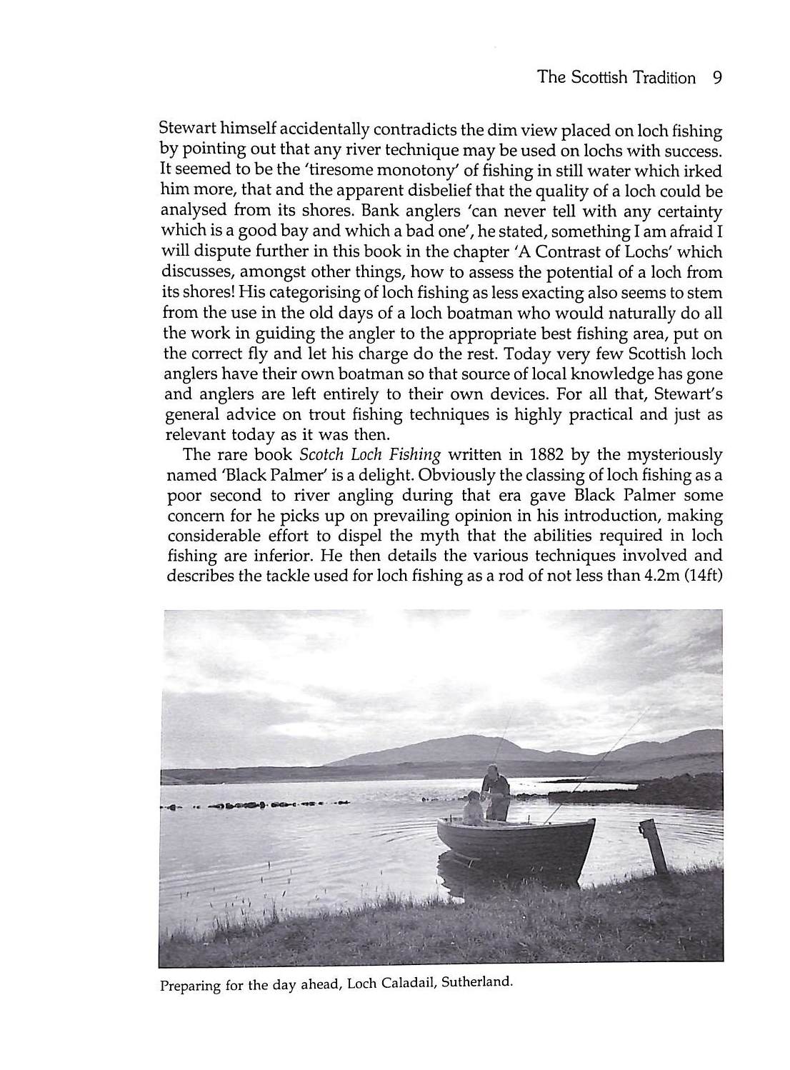"Fishing For Wild Trout In Scottish Lochs" 1996 CRAWFORD, Lesley