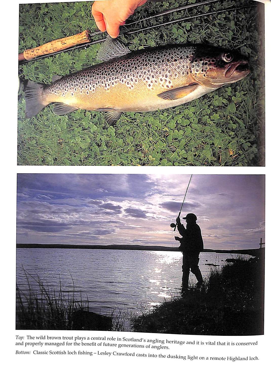 "Fishing For Wild Trout In Scottish Lochs" 1996 CRAWFORD, Lesley