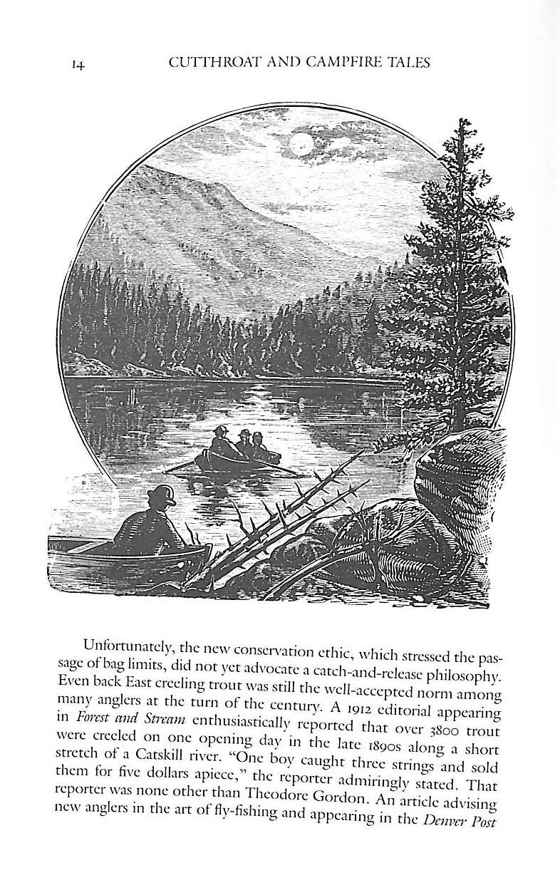 "Cutthroat & Campfire Tales The Fly-Fishing Heritage Of The West" 1988 MONNETT, John H.